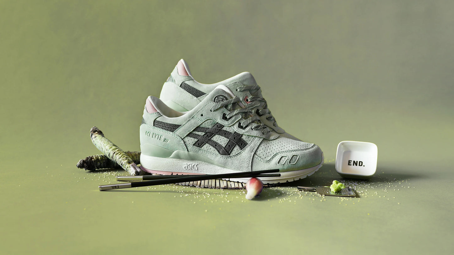 Asics x END Gel Lyte 3 'Wasabi' ( Special Box )