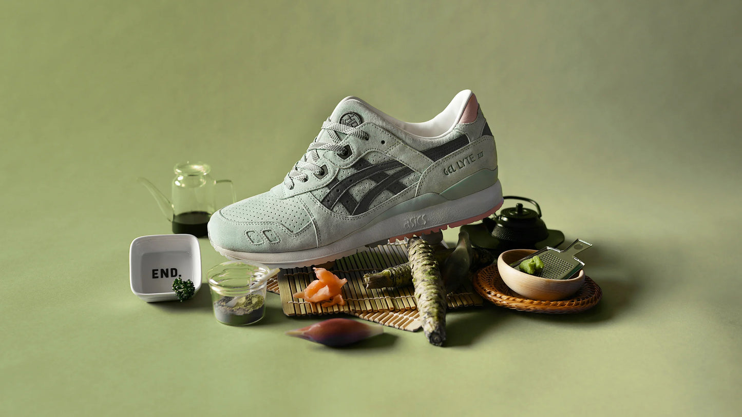Asics x END Gel Lyte 3 'Wasabi' ( Special Box )