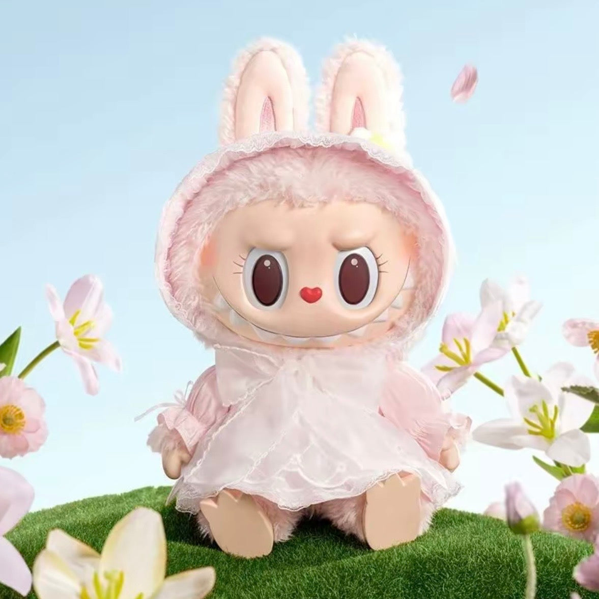 Pop Mart Labubu Mokoko Fall Into Spring Vinyl Plush Doll