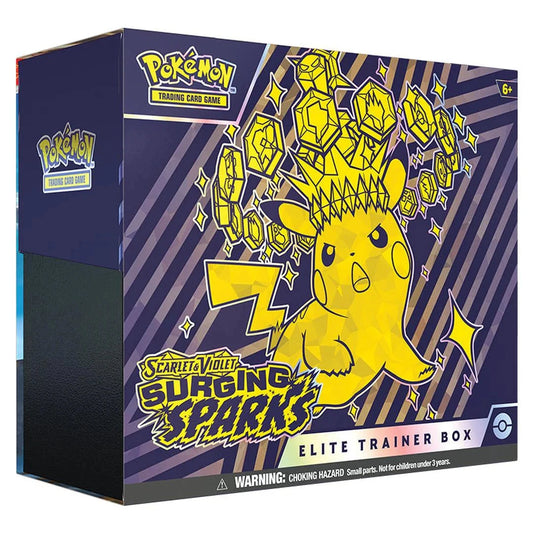 Pokémon TCG Scarlet & Violet Surging Sparks Elite Trainer Box