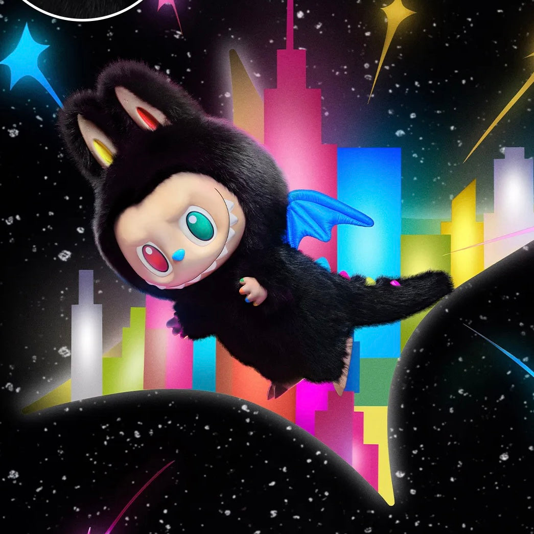 Pop mart The Monster Labubu Zimomo 10th Anniversary Vinyl Plush Doll