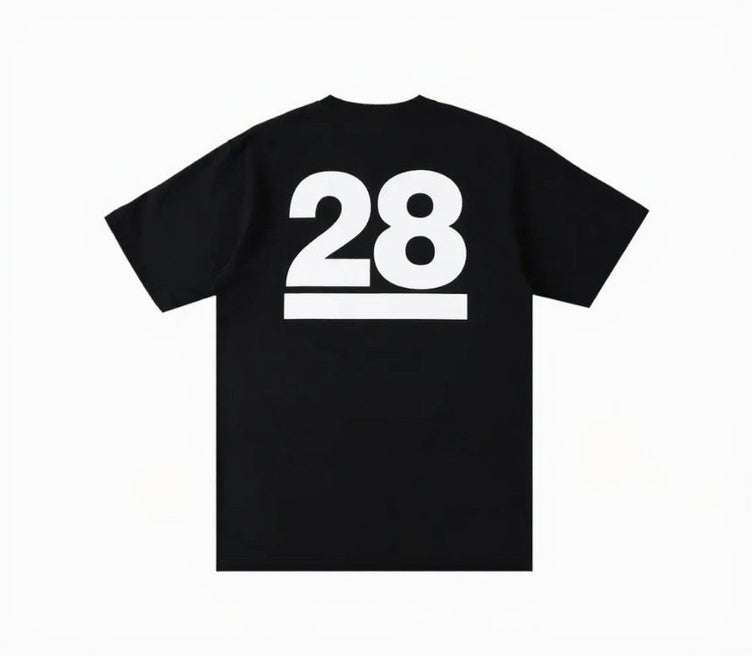 BAPE 28th Anniversary Ape Head Tee ( Black )
