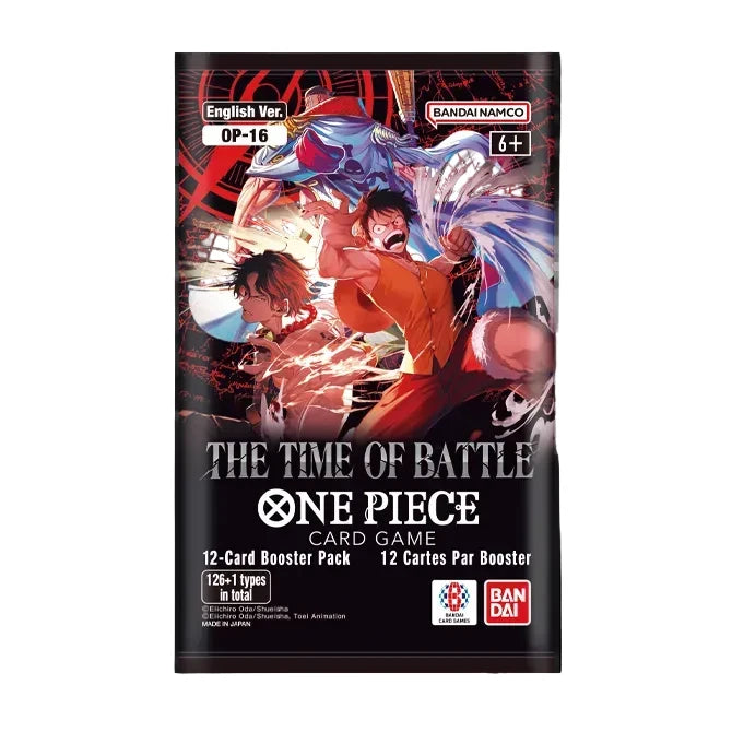 One Piece Card Game The Time Of Battle OP-16 Single Booster Pack