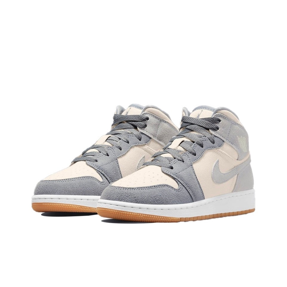 Jordan 1 Mid SE Coconut Milk Particle Grey