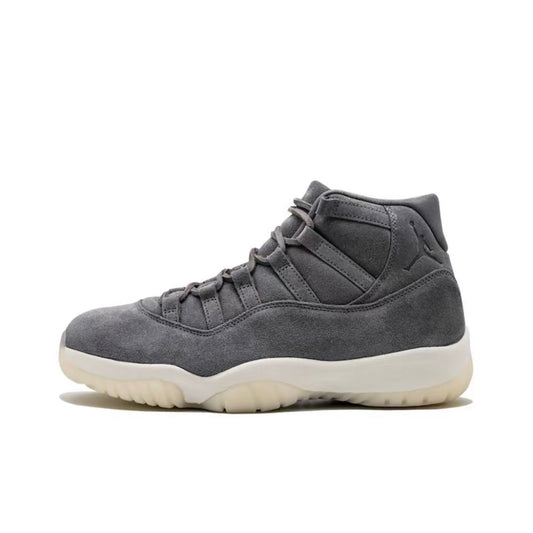 Jordan 11 Retro Pinnacle Grey Suede