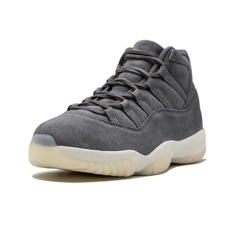 Jordan 11 Retro Pinnacle Grey Suede