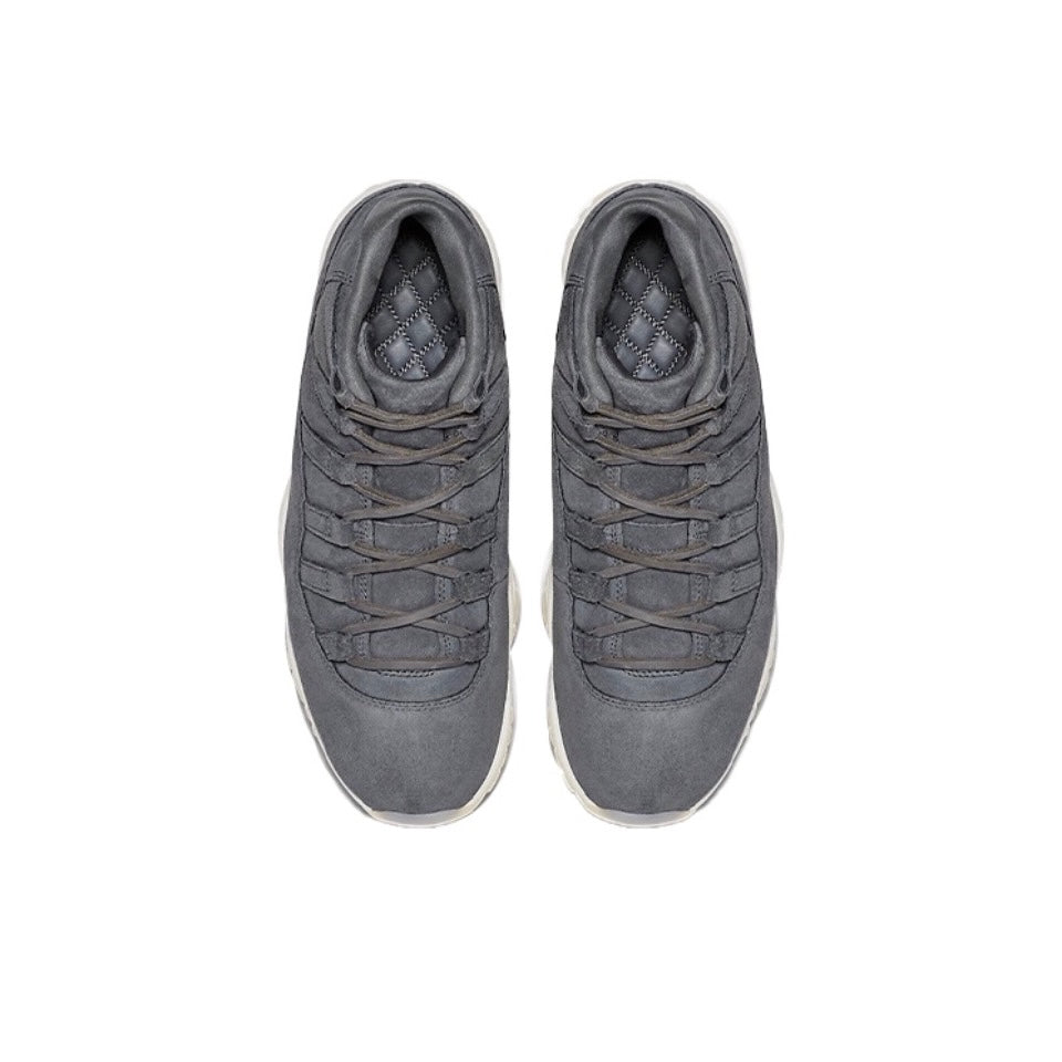 Jordan 11 Retro Pinnacle Grey Suede