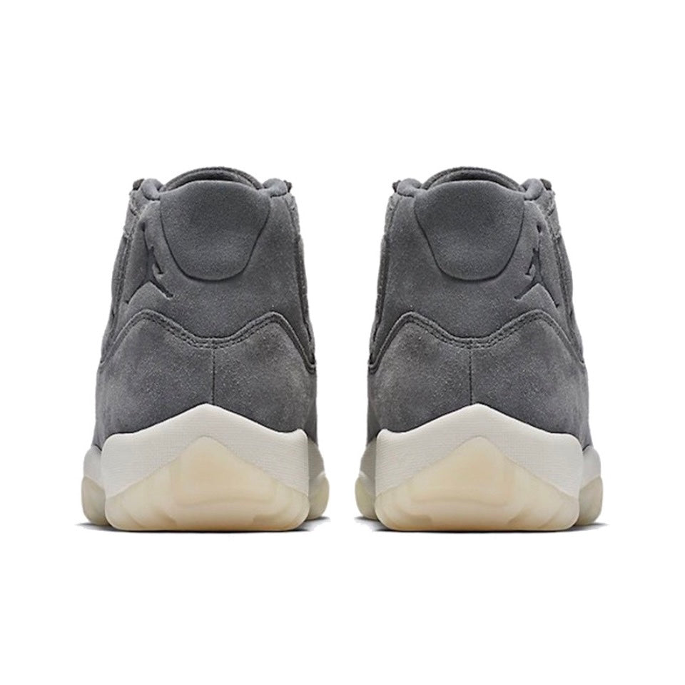 Jordan 11 Retro Pinnacle Grey Suede