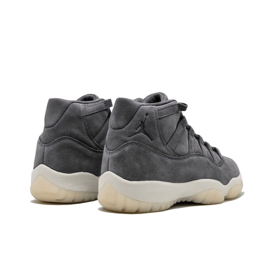 Jordan 11 Retro Pinnacle Grey Suede