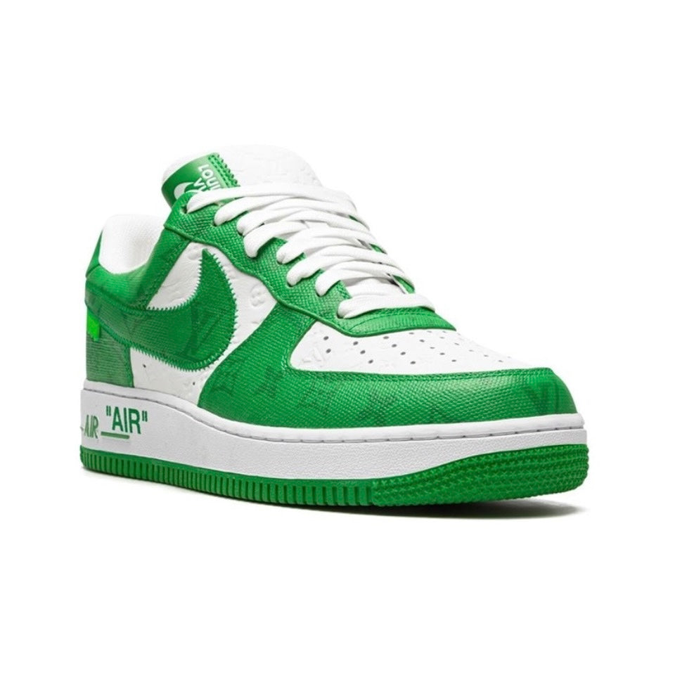 Louis Vuitton Nike Air Force 1 Low By Virgil Abloh White Green