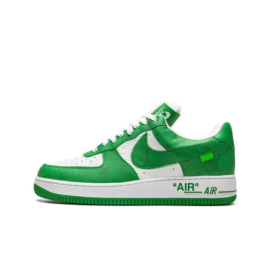 Louis Vuitton Nike Air Force 1 Low By Virgil Abloh White Green