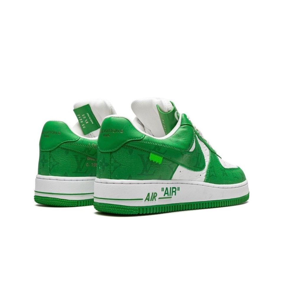 Louis Vuitton Nike Air Force 1 Low By Virgil Abloh White Green