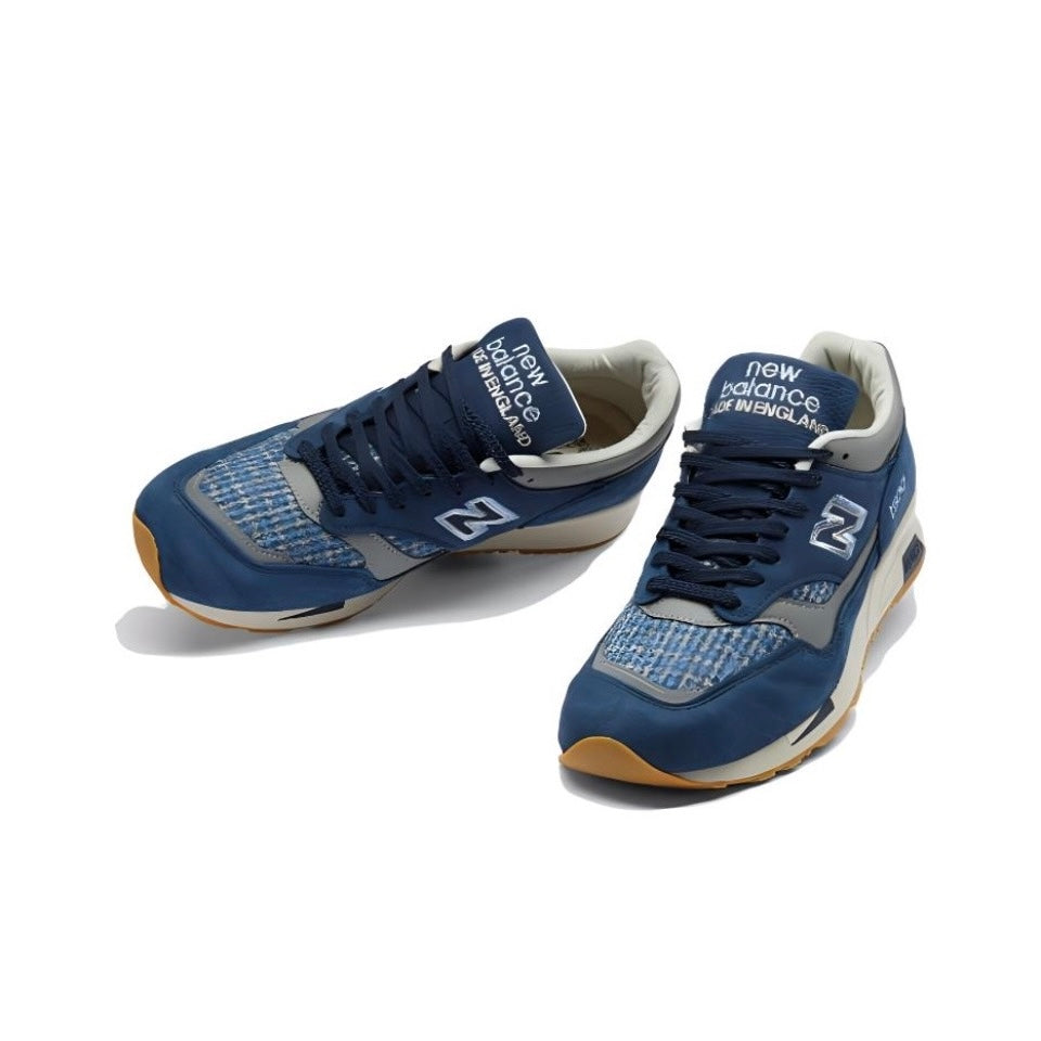 New Balance 1500 Made In England Navy Grey Harris Tweed