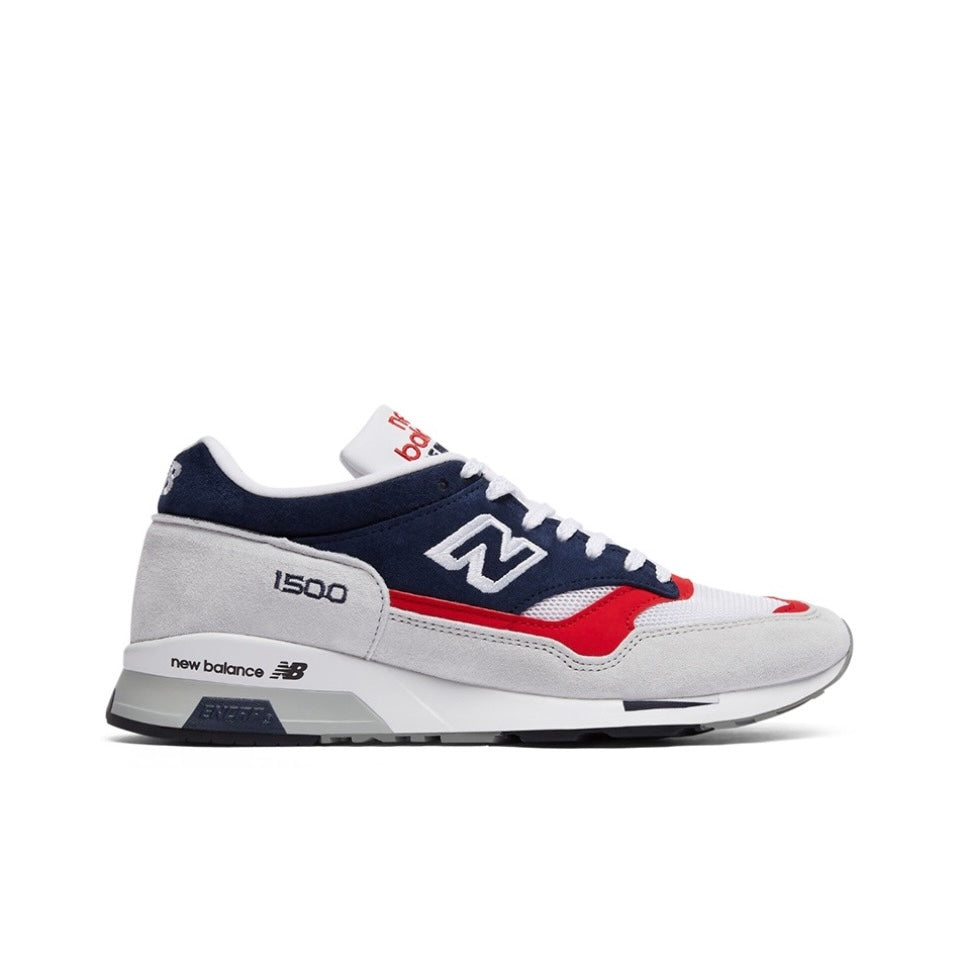 New Balance 1500 Made in England Grey Navy Red - M1500GWR