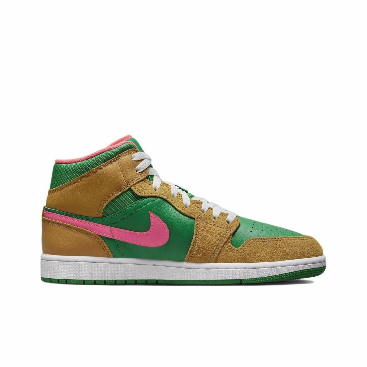 Jordan 1 Mid SE Wheat Watermelon