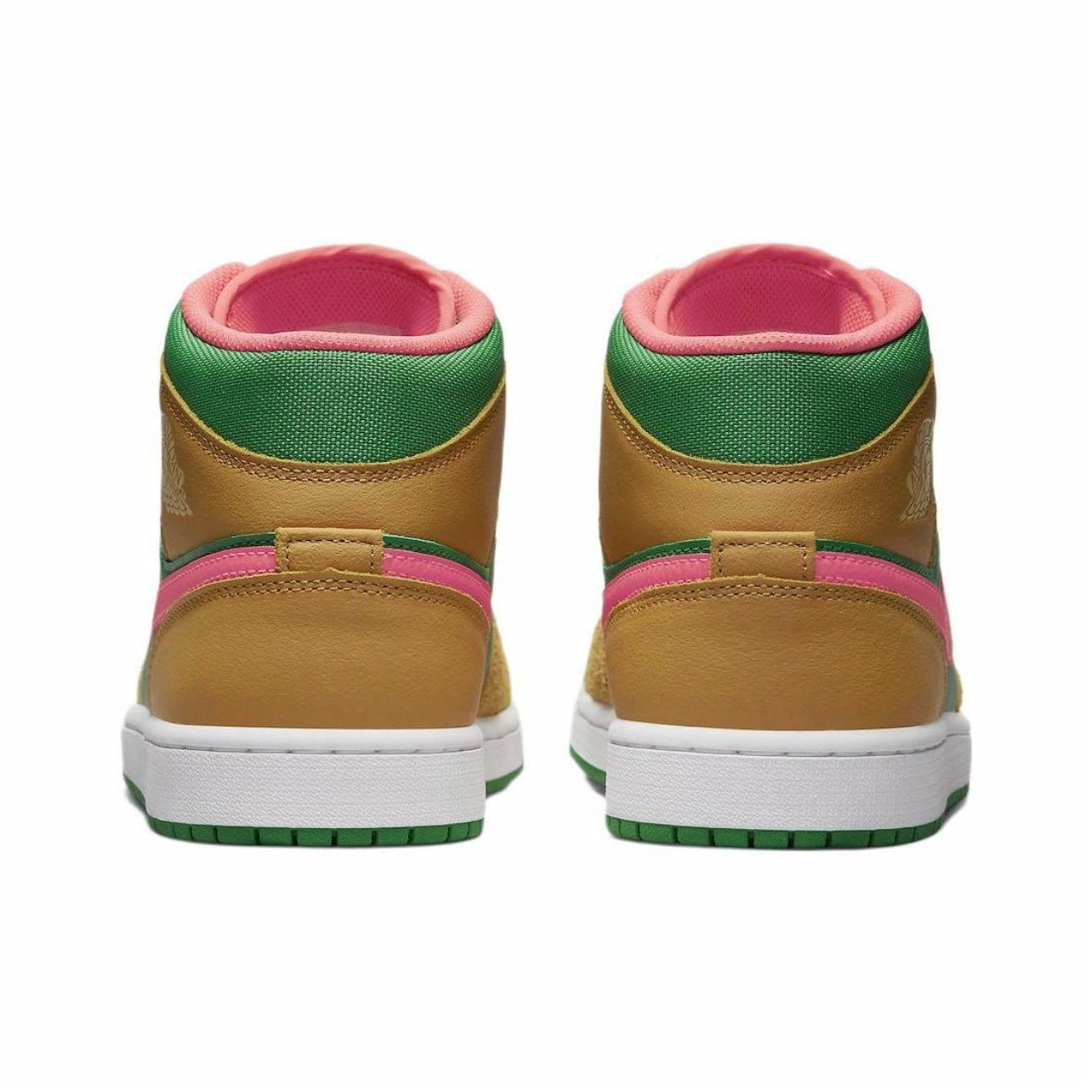 Jordan 1 Mid SE Wheat Watermelon