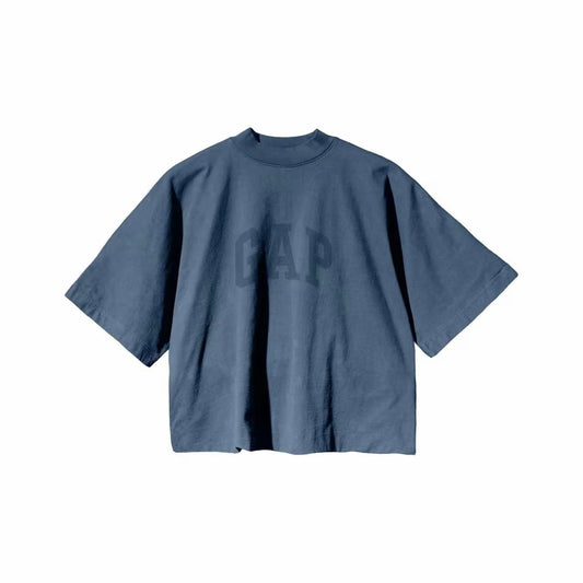 Yeezy Gap Engineered by Balenciaga No Seam Tee Dark Blue