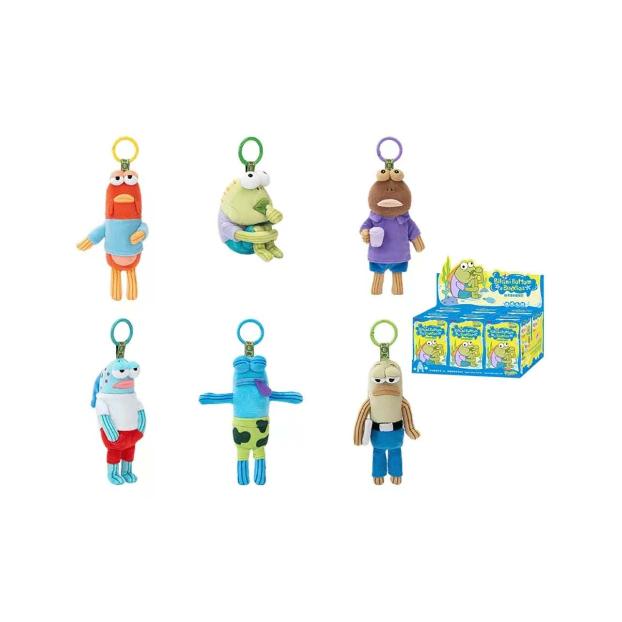 Pop Mart x Bikini Bottom Buddies Plush Single Blind Box
