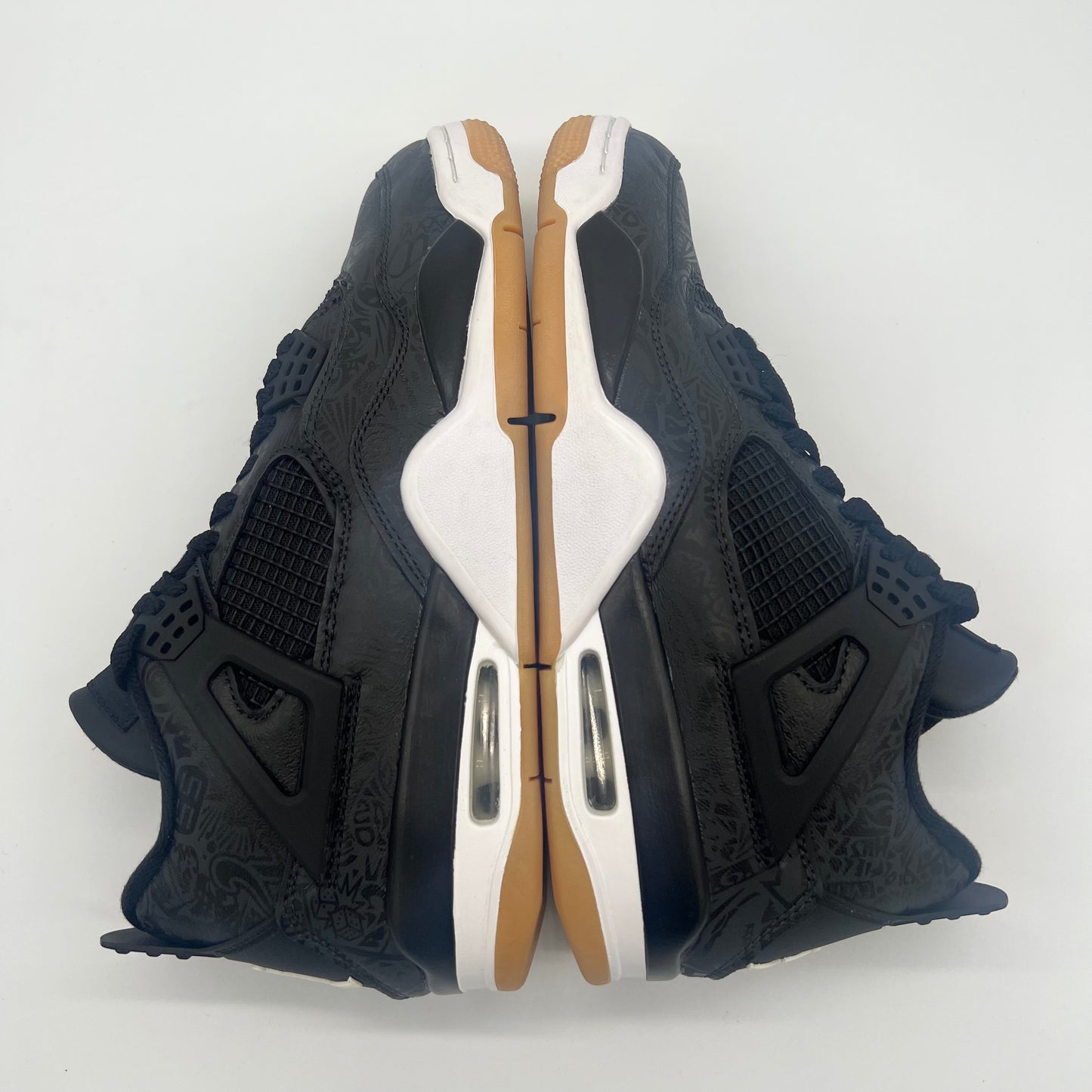Jordan 4 Retro Laser Black Gum Pre-owned US9