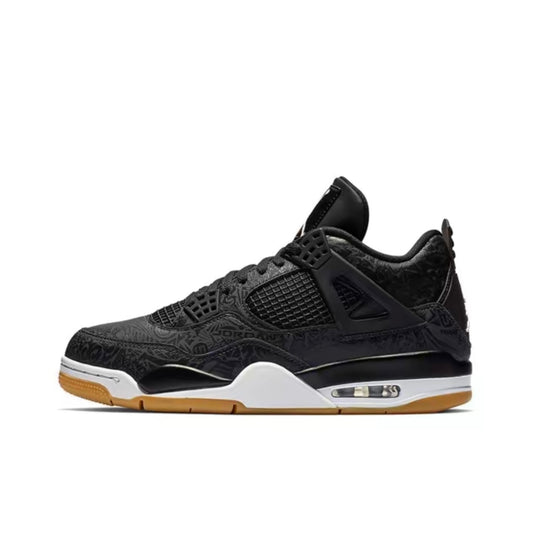 Jordan 4 Retro Laser Black Gum Pre-owned US9