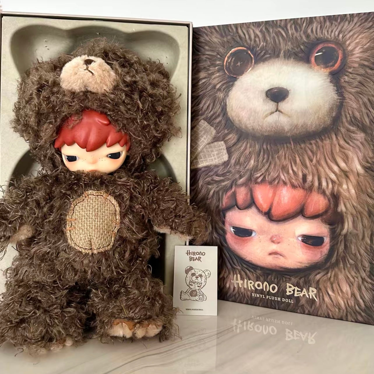 Pop Mart Hirono Bear Vinyl Plush Doll
