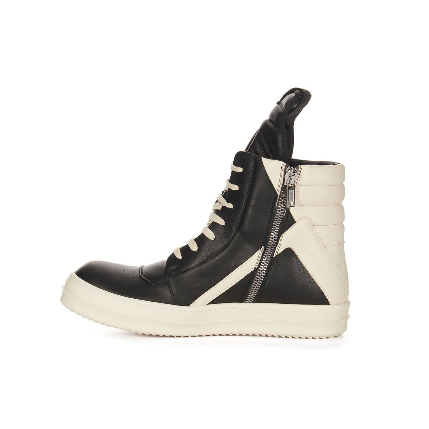Rick Owens Geobasket high-top leather sneakers