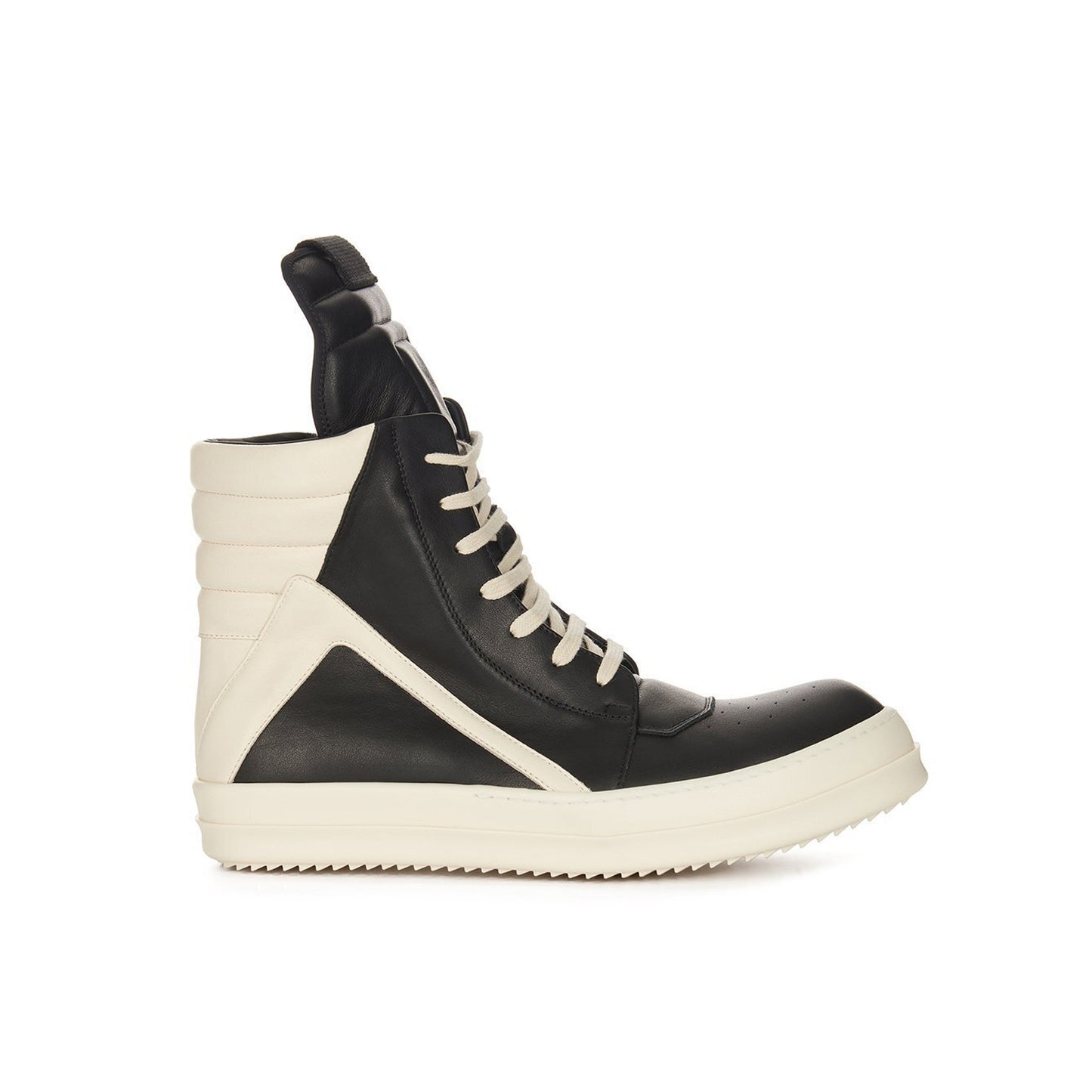 Rick Owens Geobasket high-top leather sneakers