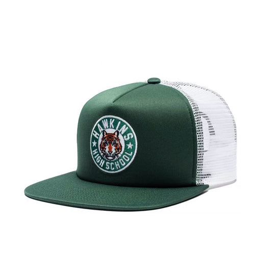 Nike x Stranger Things Hawkins High Trucker Hat Green