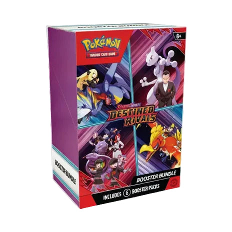 POKEMON TCG SCARLET & VIOLET - DESTINED RIVALS Booster Bundle