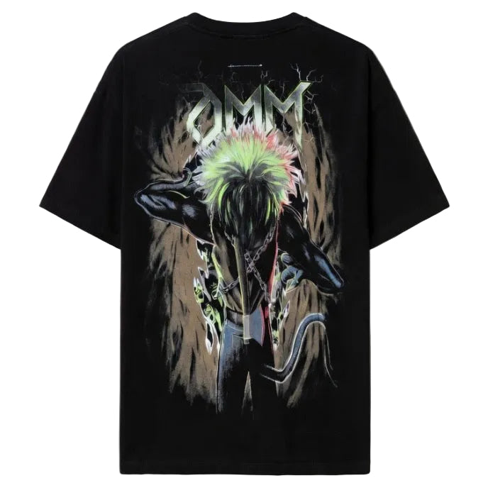 MM6 Maison Margiela "Zombie Cat" Printed Oversized Short Sleeve Tee