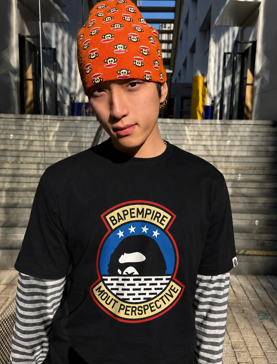 BAPE Bapempire Logo Tee