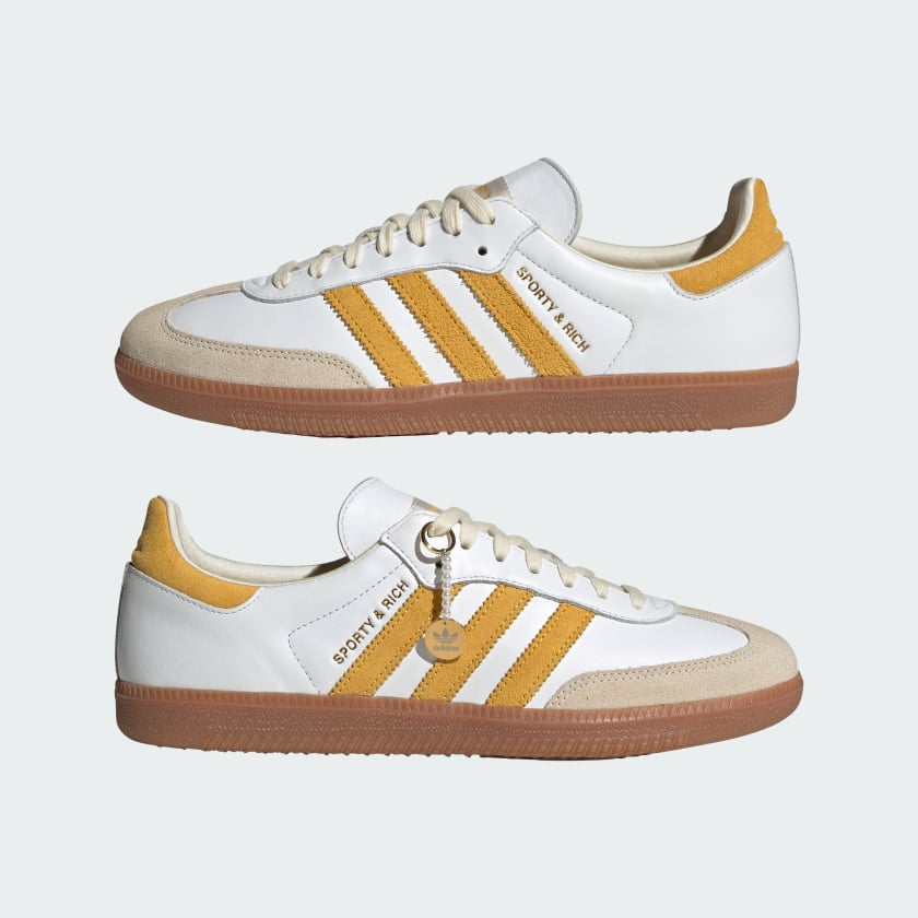 adidas Samba Sporty & Rich White Bold Gold