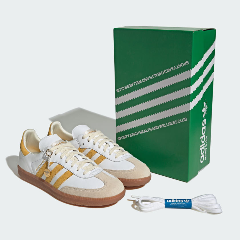 adidas Samba Sporty & Rich White Bold Gold