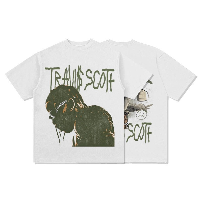 Travis Scott Vintage Tee Engineered by The Archive Store White