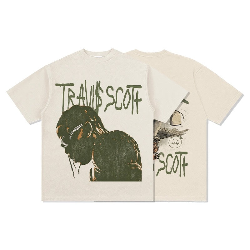 Travis Scott Vintage Tee Engineered by The Archive Store Off White