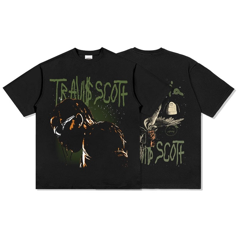 Travis Scott Vintage Tee Engineered by The Archive Store Black