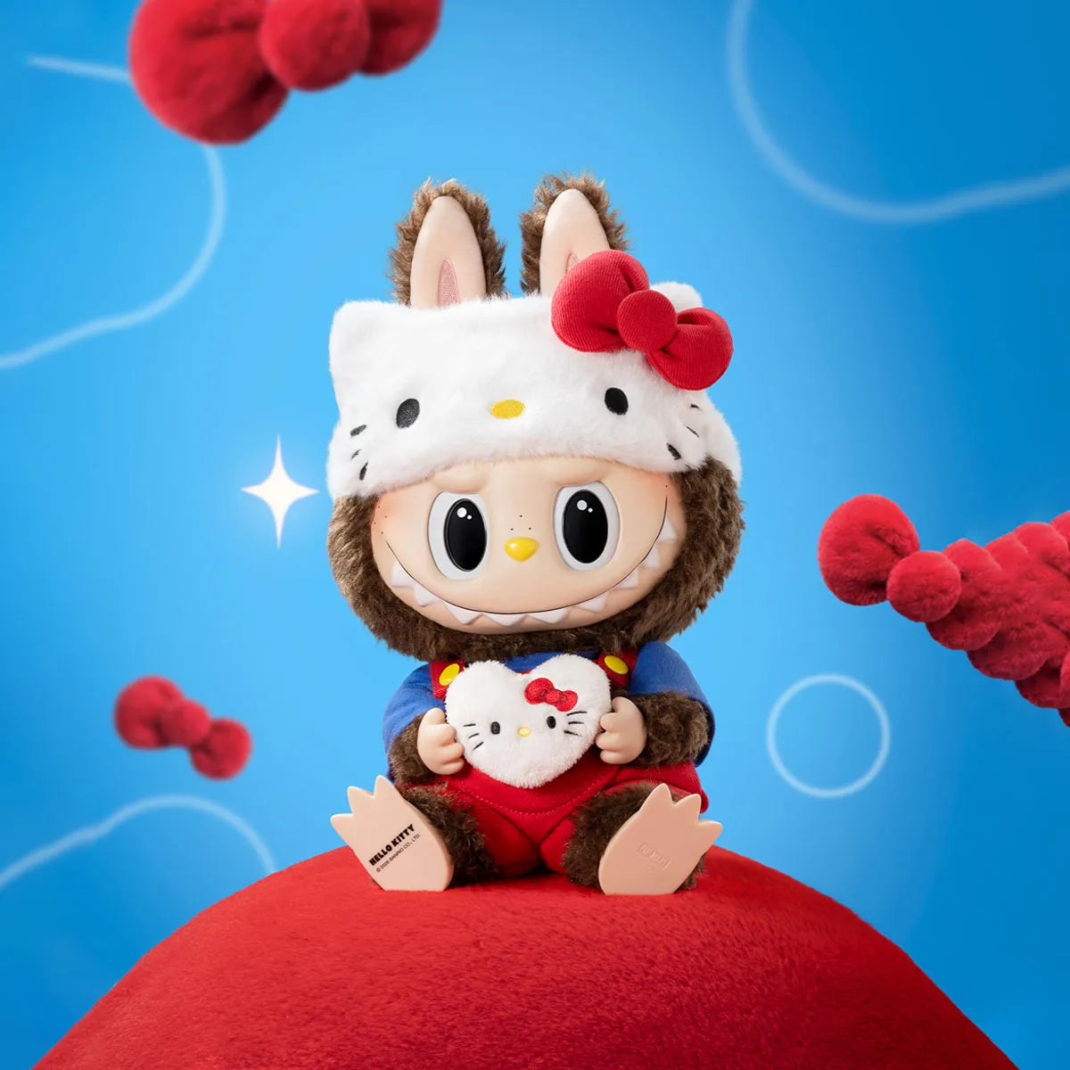 Pop Mart Labubu x HELLO Kitty Vinyl Plush Doll