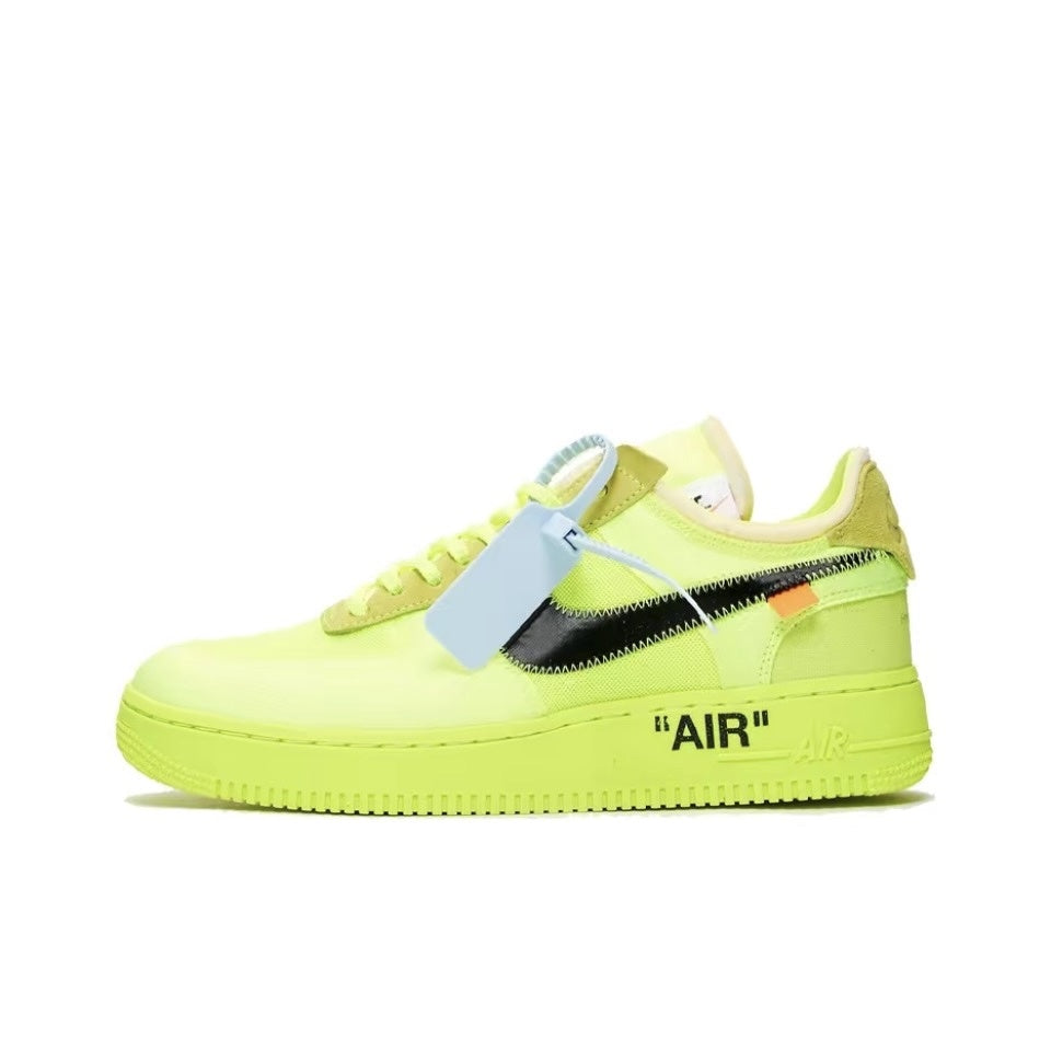 Nike Air Force 1 Low Off-White Volt pre-owned US 12