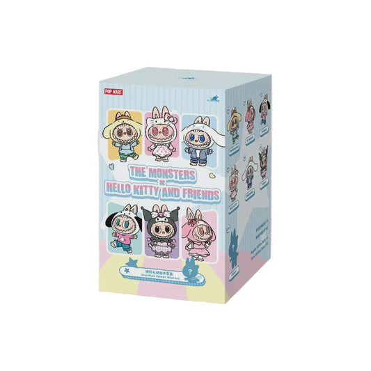 Pop Mart The Monster Labubu x Hello Kitty and Friends Sanrio Character Series Sealed Case