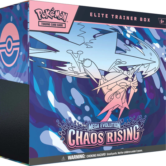 Pokemon Trading Card Game: Mega Evolution Chaos Rising Elite Trainer Box