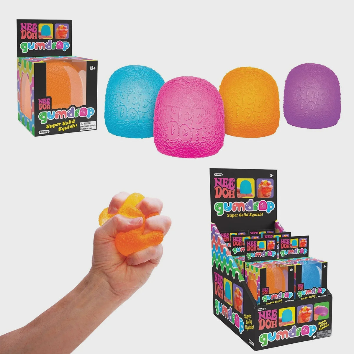 NeeDoh - Gumdrop Super Solid Squishy