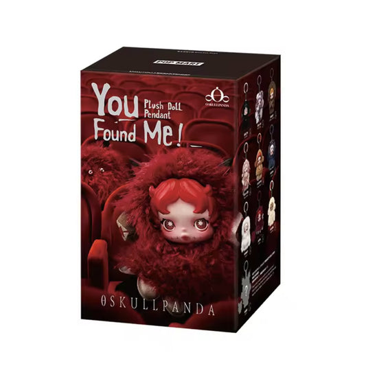 Pop Mart SKULLPANDA You Found Me! Series Plush Doll Pendant Single Blind Box