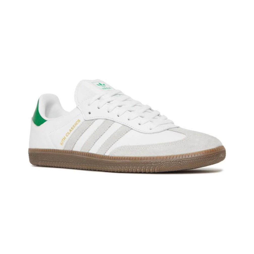 Kith x Adidas Samba OG 'Classics Program' White Green Samba
