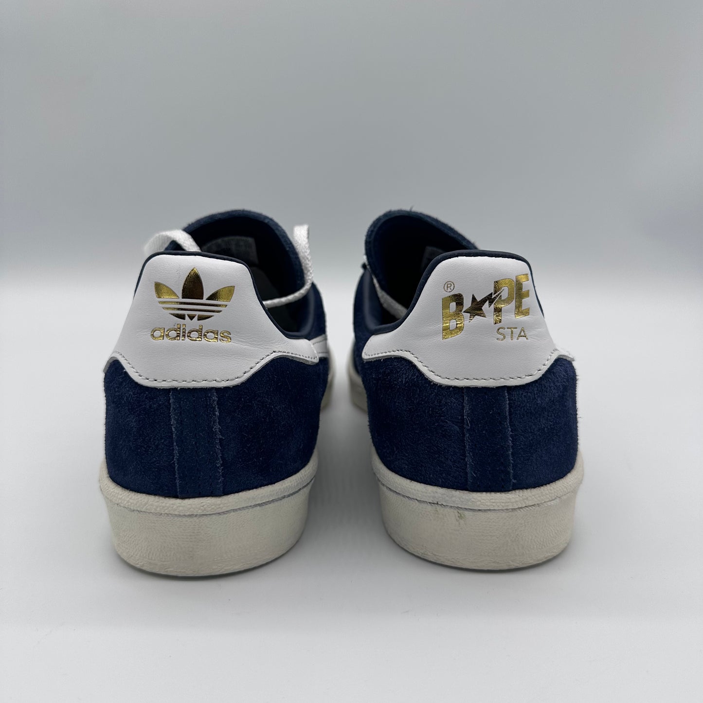 BAPE x Adidas Campus 80s Collegiate Navy Pre-owned US10.5
