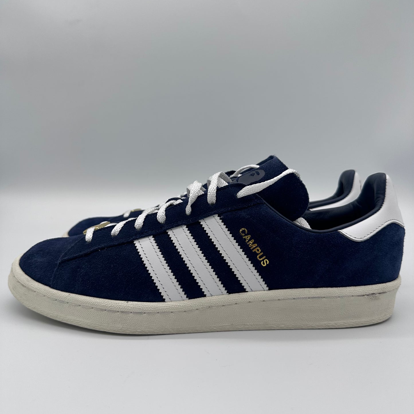 BAPE x Adidas Campus 80s Collegiate Navy Pre-owned US10.5