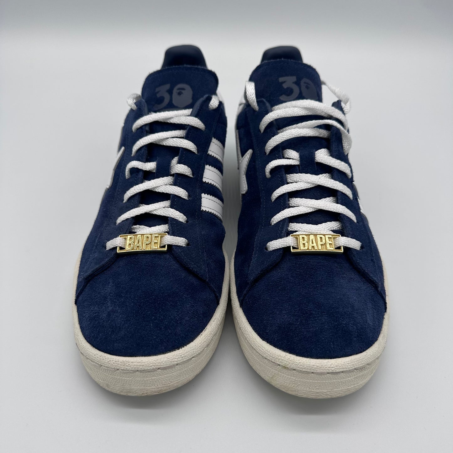 BAPE x Adidas Campus 80s Collegiate Navy Pre-owned US10.5