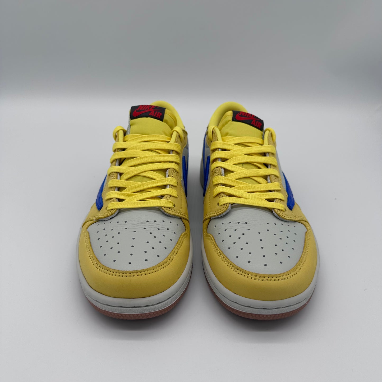 Jordan 1 Retro Low OG SP Travis Scott Canary pre-owned US8.5/WUS10