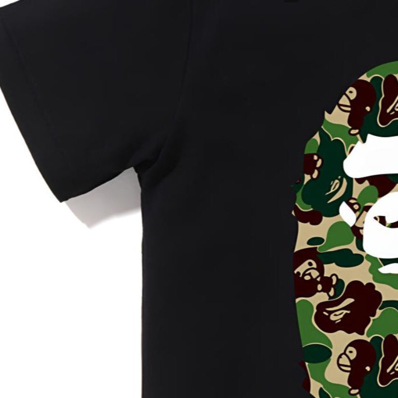 BAPE Kids Big Ape Head Baby Milo Tee