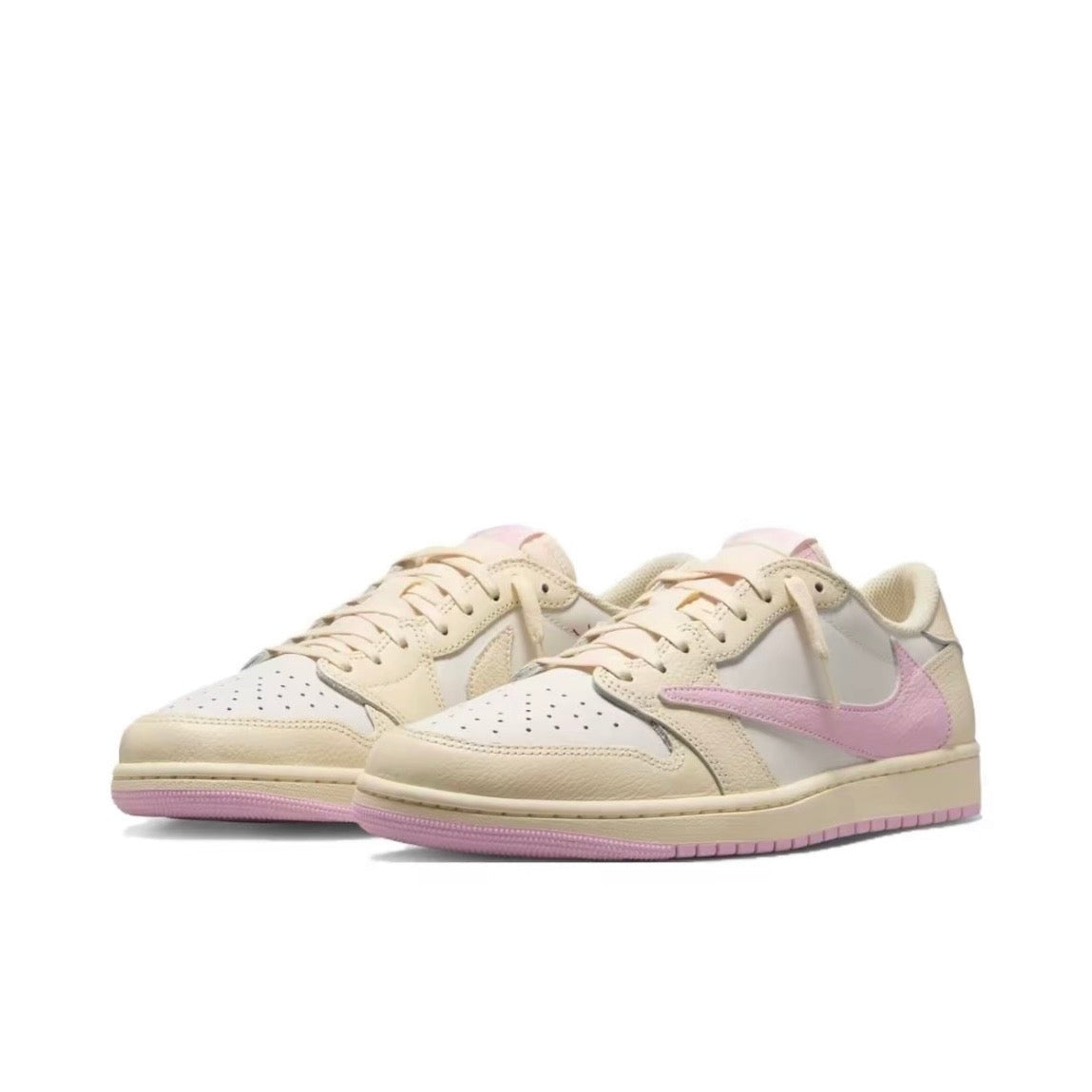 Air Jordan 1 Low x Travis Scott Shy Pink