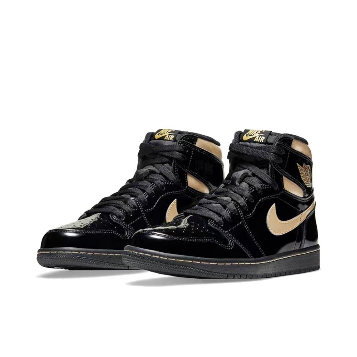 Air Jordan 1 Retro High Black Metallic Gold (2020)